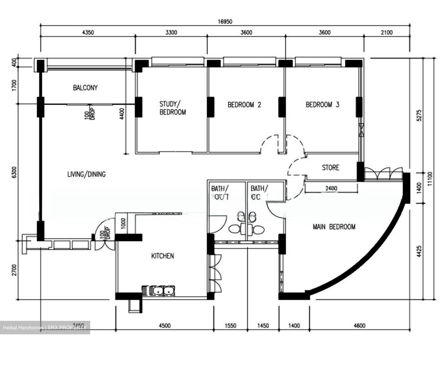 Blk 313 Tampines Street 33 (Tampines), HDB Executive #580144951